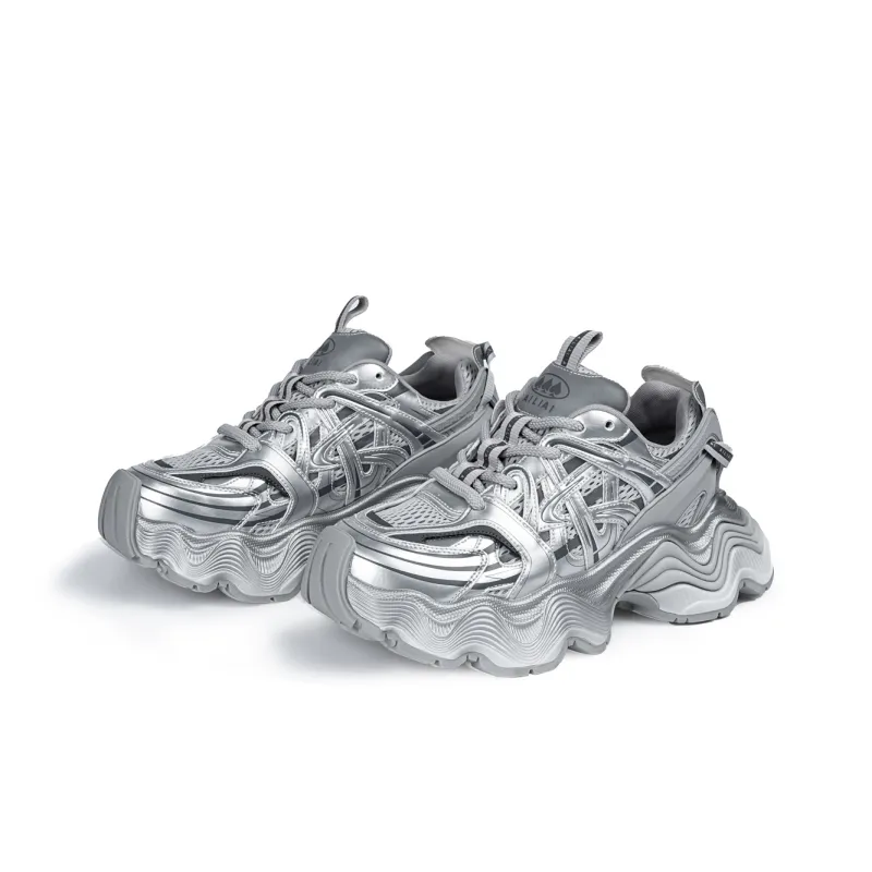 AILIAI Anti-Slip Wear-Resistant Low-Top Chunky Sneakers Unisex-2