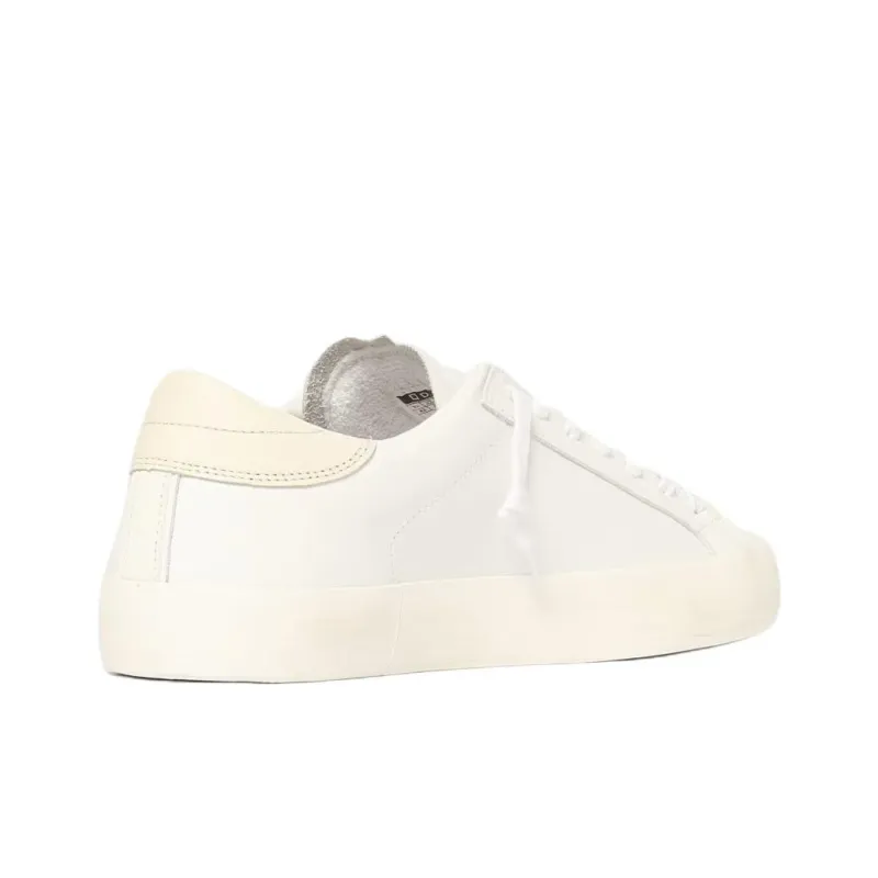 D.A.T.E Low Top Skateboard Shoes Men's White-3