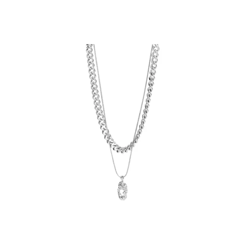 ACIUM Normcore Style Commute Versatile, Titanium Steel Non Oxidizing Necklaces Unisex-1