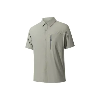 Anta Shirt Men's Slim Emerald Green