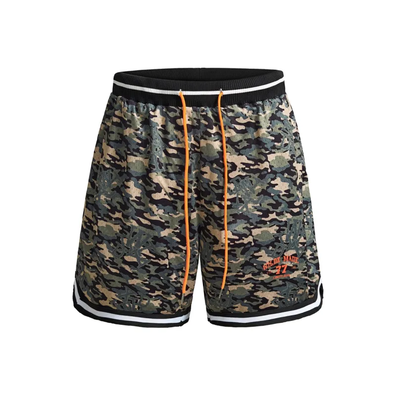 WILDX Sports Shorts Unisex Jungle Camouflage-0