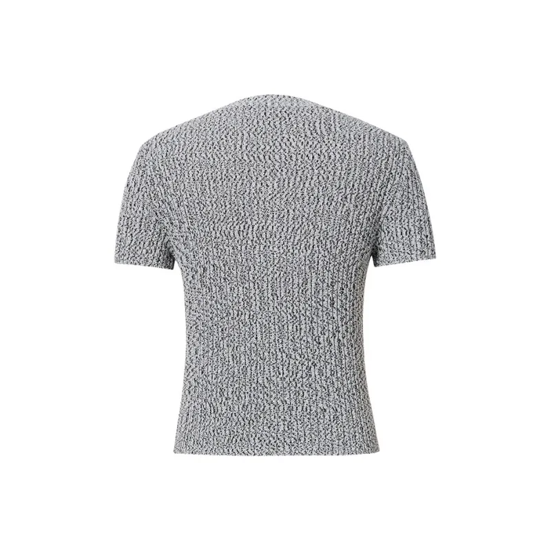 Hopeshow Knitwear Women's Star White Gray 087-1
