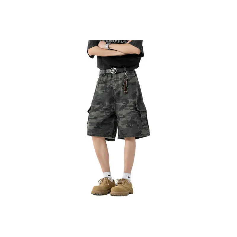 KAIPAINEN Denim Shorts Unisex-0