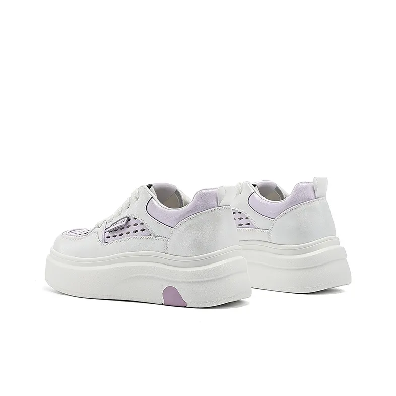 DAPHNE Anti Slip Wear Resistant Low Top Skateboard Shoes Women's-8
