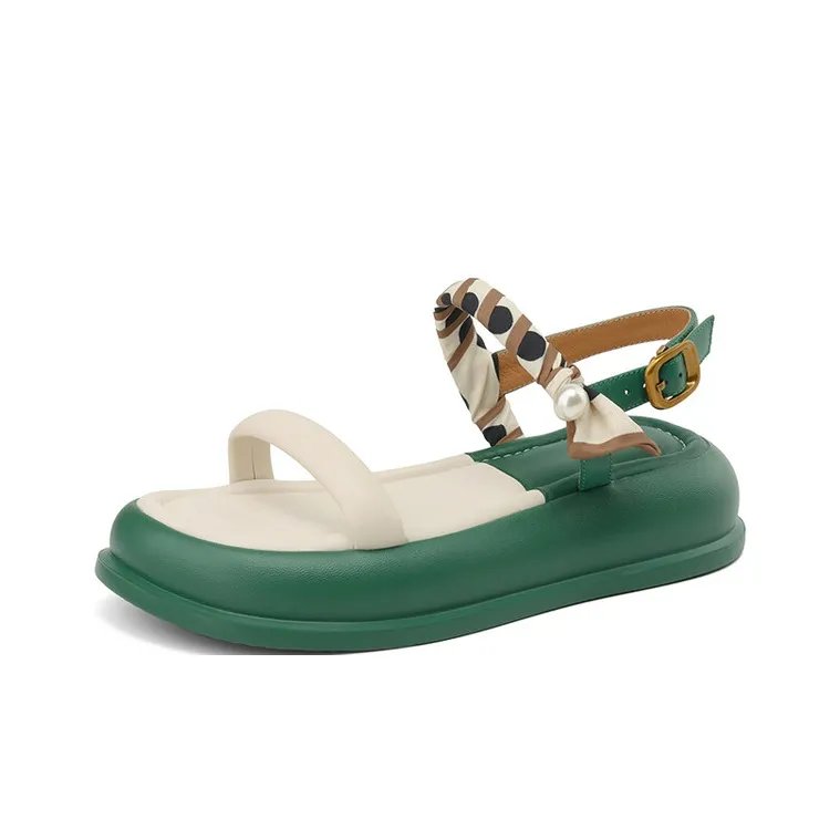 JIUXINGDAO One Strap Sandals Women's-6