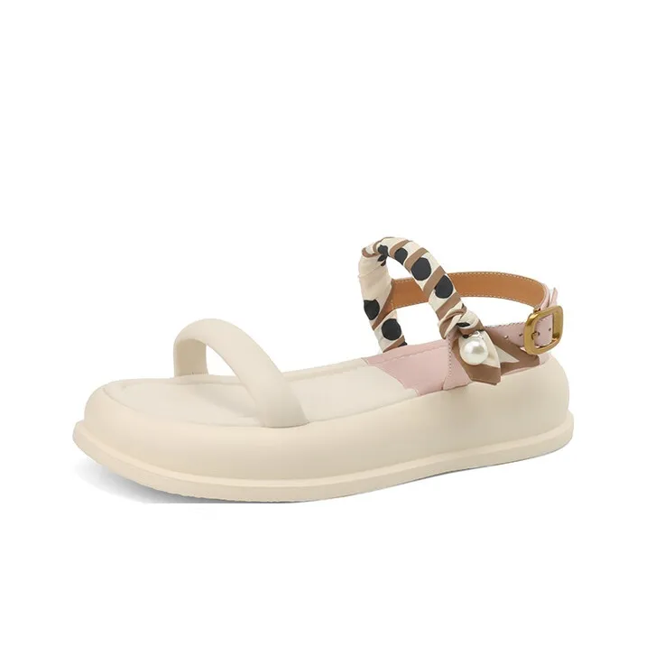 JIUXINGDAO One Strap Sandals Women's-12