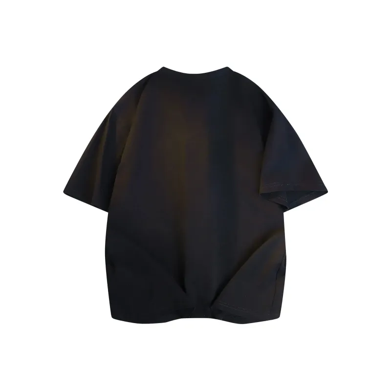 HUANQIU Short Sleeved T Shirts Unisex-1