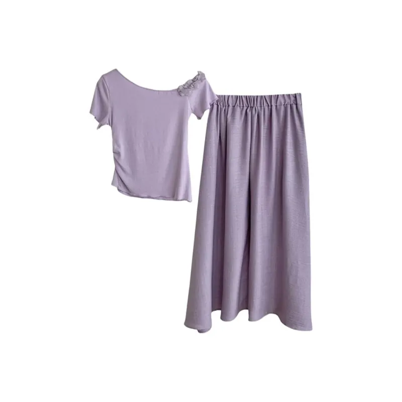AFGGD Two Piece Skirt Sets Women's-1