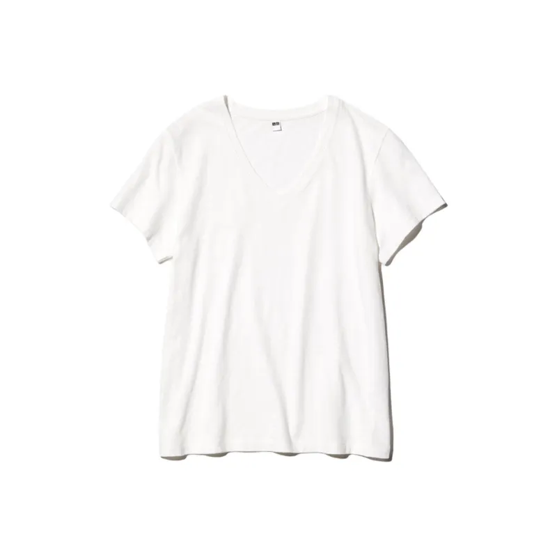 UNIQLO T Shirts Women's White-0