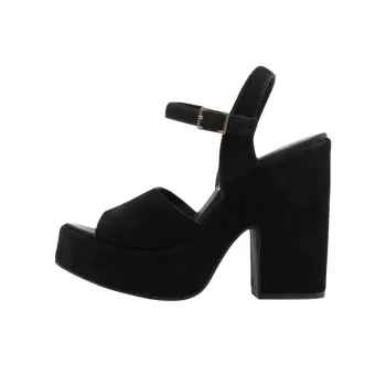 Pedro García Tihana One Strap Sandals 12cm Women's Black