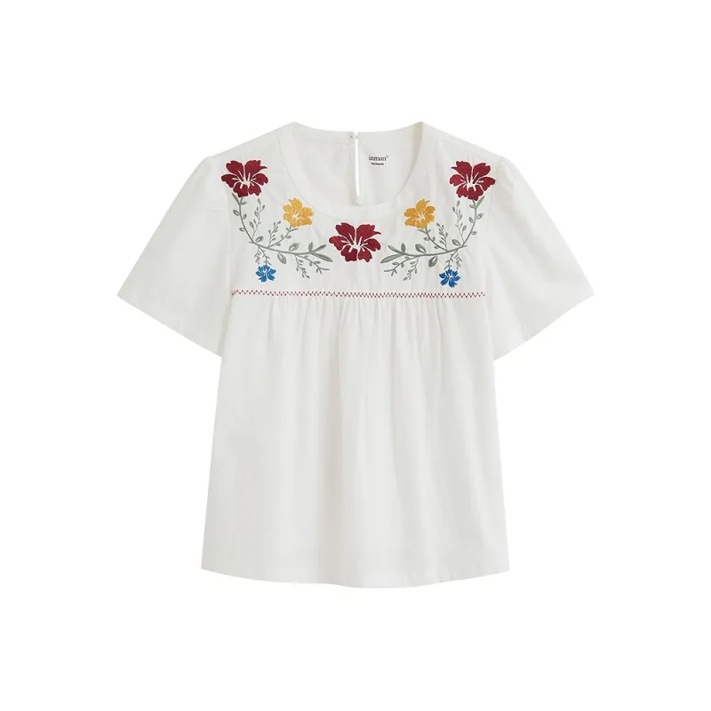 Inman Shirts Women's Cloud White-0