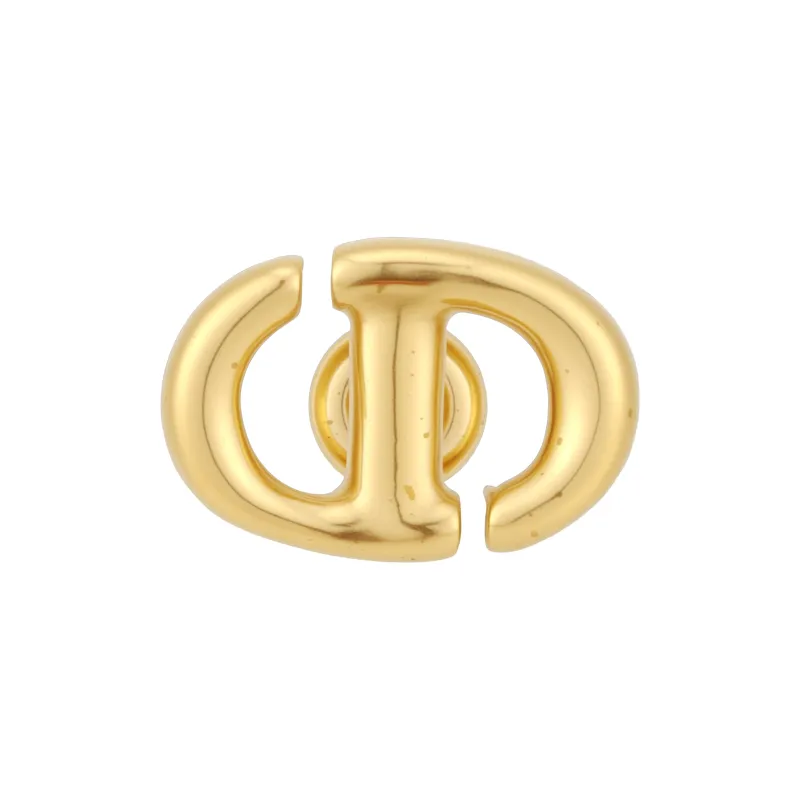 DIOR Metal Stud Earrings Women's-1