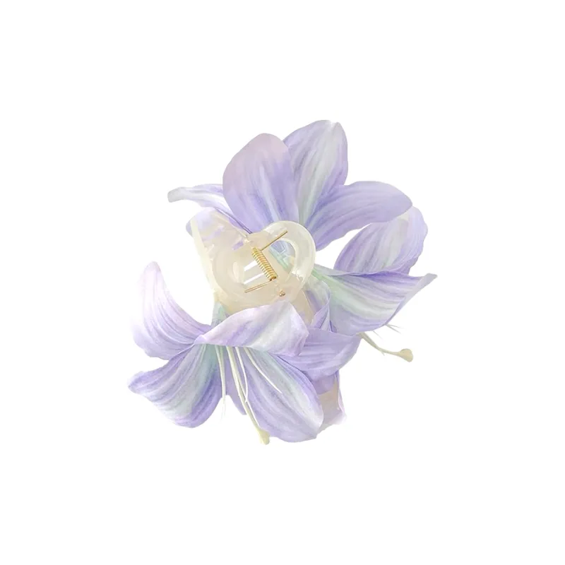 Crafts Women's Acrylic Hair Clips Women's-0