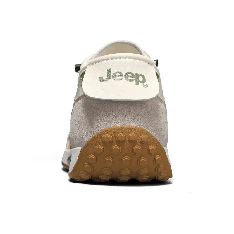 Jeep Cushioning Abrasion Resistant Lightweight Slip Resistant Low Top Skateboard Shoes Men's-18