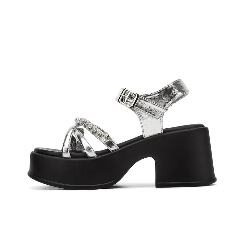 Jin Baichuan One Strap Sandals Women's-4