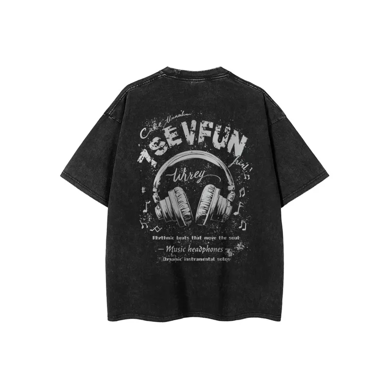7 SEVFUN T Shirts Unisex Black-0