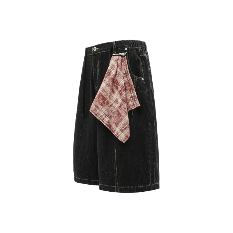 SUNSETMONENT Denim Shorts Unisex-2