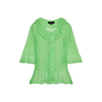 ZARA Knitwear Women's Green