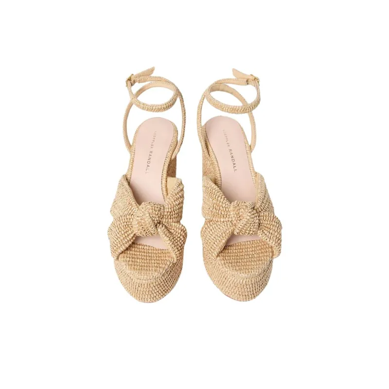 Loeffler Randall Liza One Strap Sandals 10cm Women's Beige-4