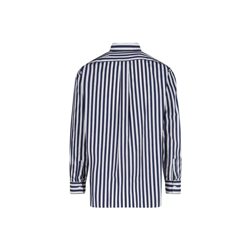 COMME DES GARCONS SHIRT Striped Buttoned Shirt-1