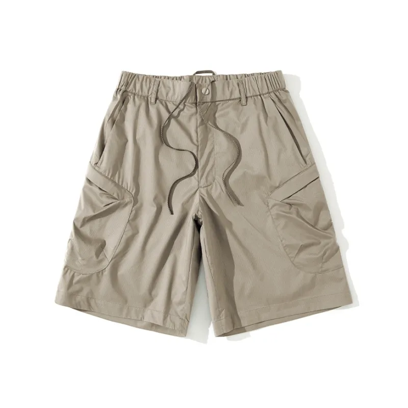 LANQI Cargo Shorts Unisex-0