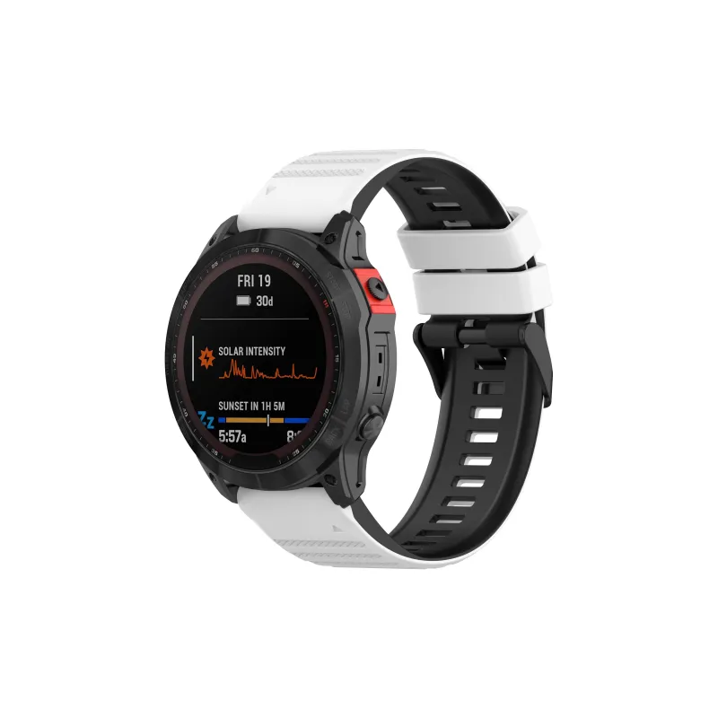 ZHENGGUANG Garmin Compatibility Watch Band Silicone Material-0