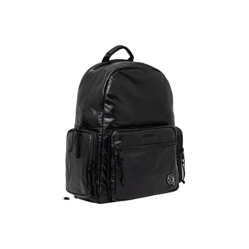 KARL LAGERFELD / Karl Lagerfeld Jeans Textured Nylon Zip Backpack-1