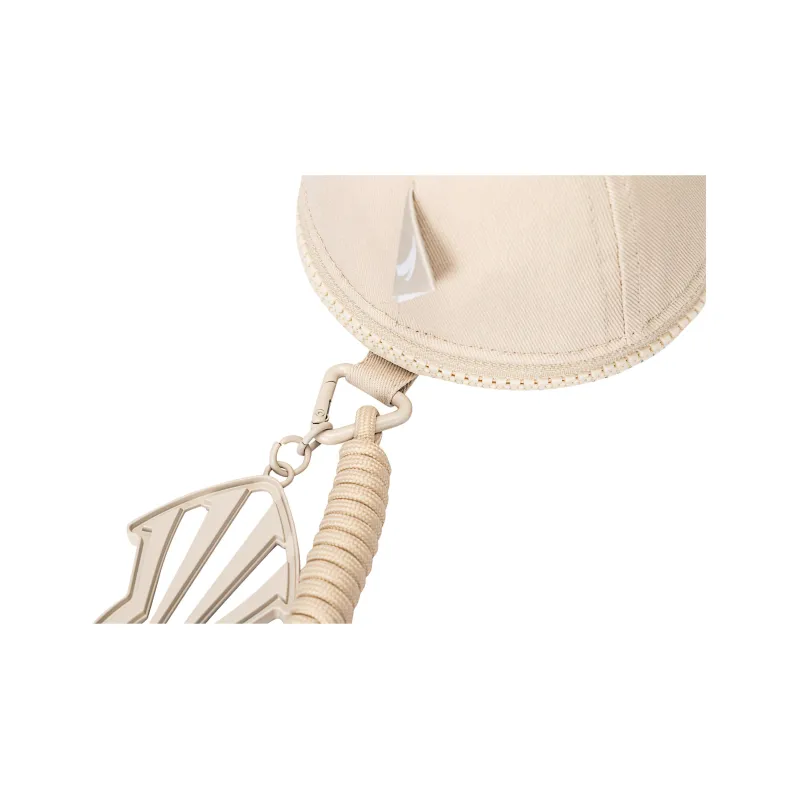 Anta Irving Series Polyester Hats & Caps Crossbody Bag Unisex Light Chestnut Gray-8
