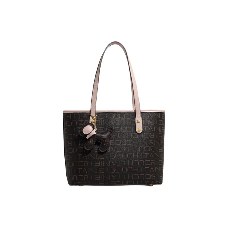 Pivsnu Synthetic Leather Tote Bag, Shopping Bag, Shoulder Bag Women's Multicolor-3