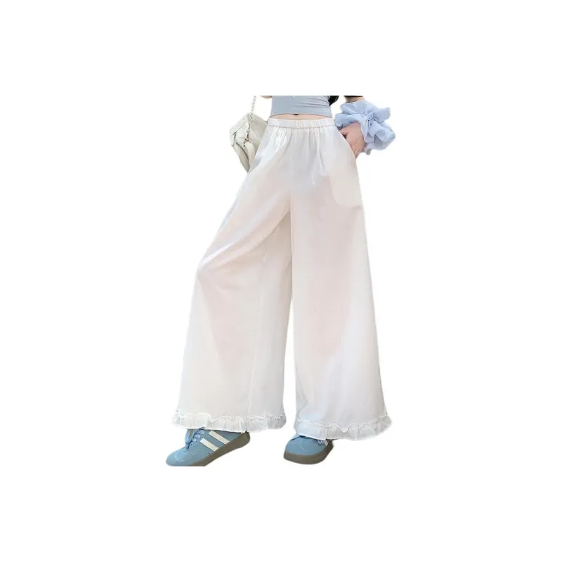 Flowers In Water Casual Pants Women's-0
