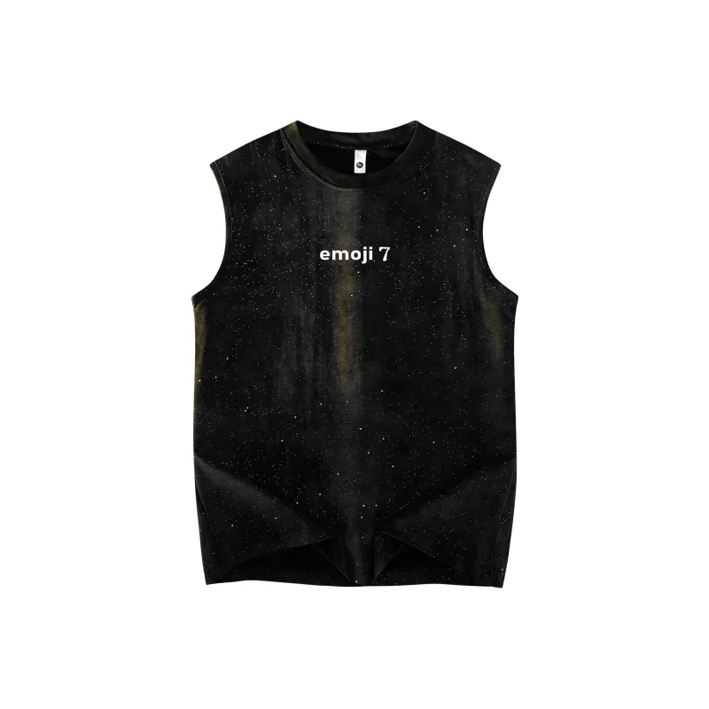 Emoji Tank Tops Unisex-20