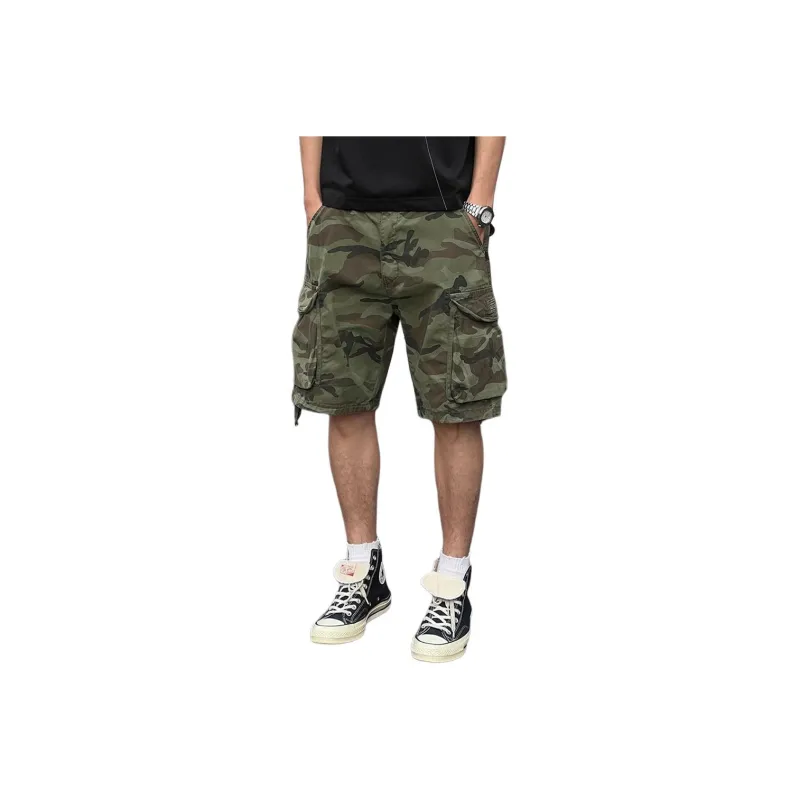 CORNILOT Cargo Shorts Unisex Camouflage-0