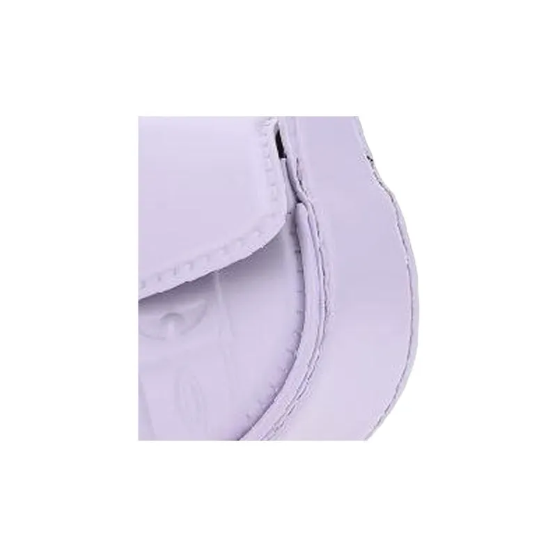 FORBITCHES Leather Shoulder Bag, Handbag Women's Purple-4
