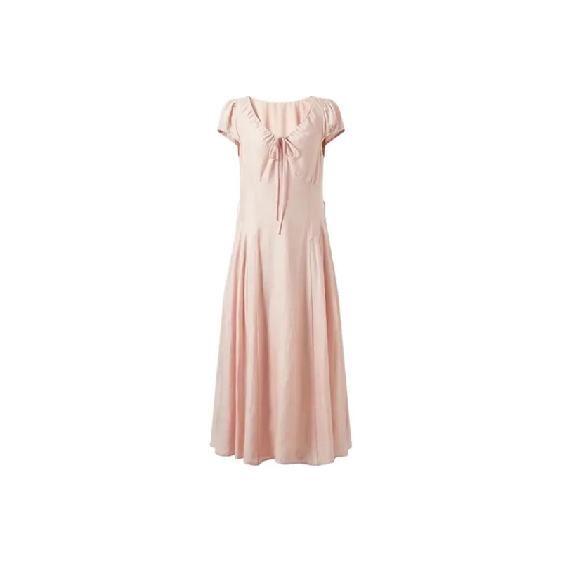AFGGD Short Sleeved Dress Women's-0