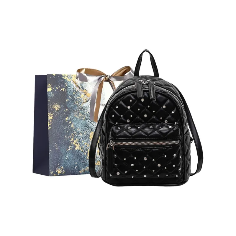 Iman's House PU Backpack Regular Women's Multicolor-10