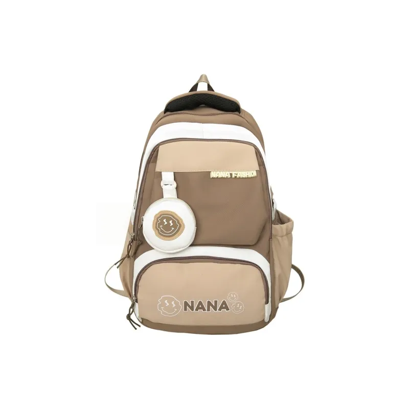 Vack Nylon Backpack Unisex Multicolor-15