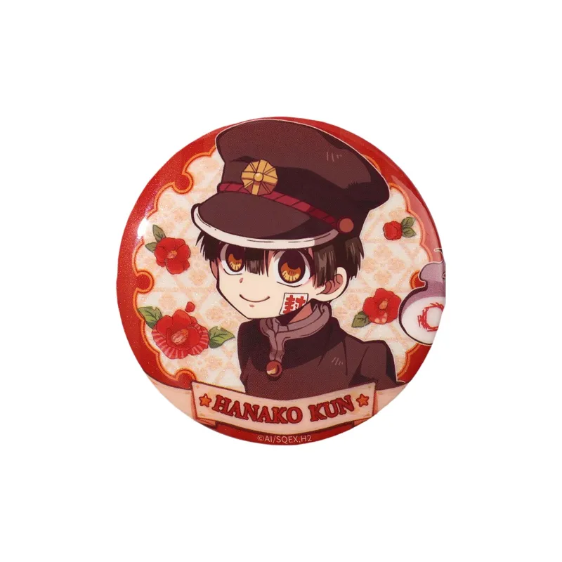 BOOM COMIC x MUSE Hatsune Ningi, Minamoto No Akira, Minamoto No Akira Toilet Bound Hanako Kun Badges-1