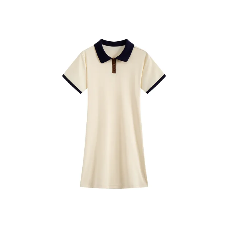 HANDAIWEI Short Sleeved Dress Women's-0