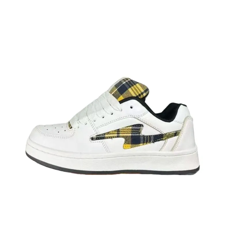 BINGO DUCK Slip Resistant Low Top Skateboard Shoes Unisex-7