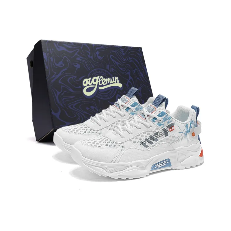 OUGLEMEN Low Top Casual Shoes Men's Box-6