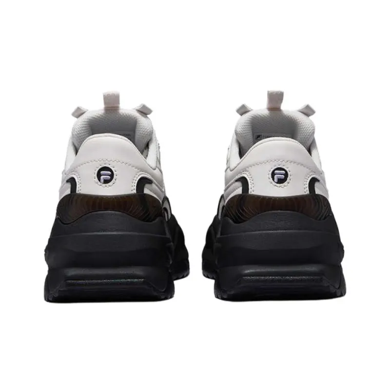 FILA FUSION BIANCO II Anti Slip Wear Resistant Low Top Casual Shoes Women's Fragrant Snow-3