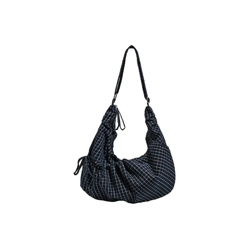 UNITE STAR Canvas Bag, Shoulder Bag Women's White/Blue-3