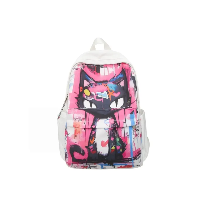 Vack Nylon Backpack Unisex Multicolor-0