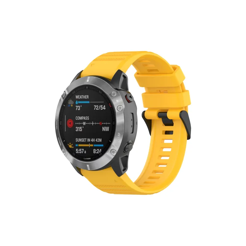 ZHENGGUANG Garmin Compatibility Watch Band Silicone Material-20