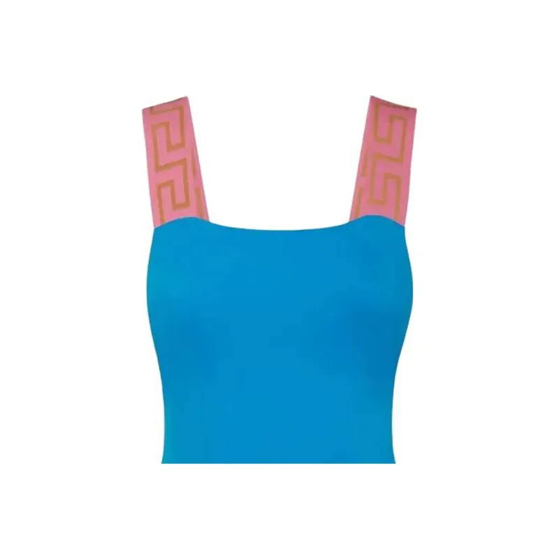 VERSACE One Piece Swimsuits Women's Blue-4