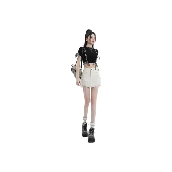 YINLEI Denim Short Skirts Women's