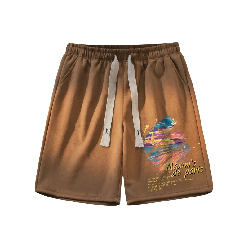 Maxim's De Paris Casual Shorts Unisex-8