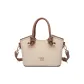 Ecru Gilded Shopping Bag