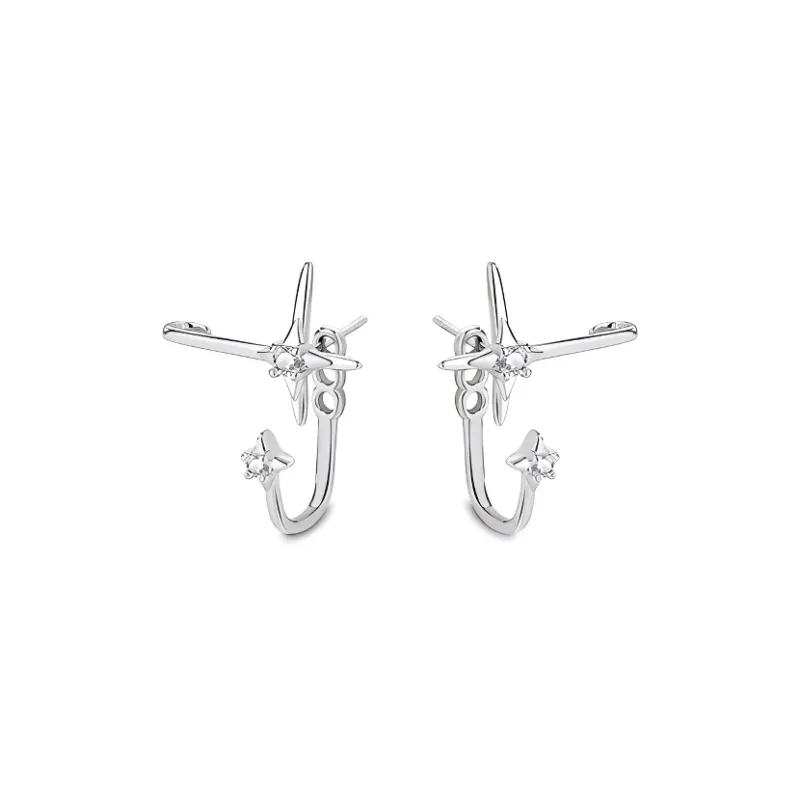 LuluCanaan Alloy Stud Earrings Women's-0