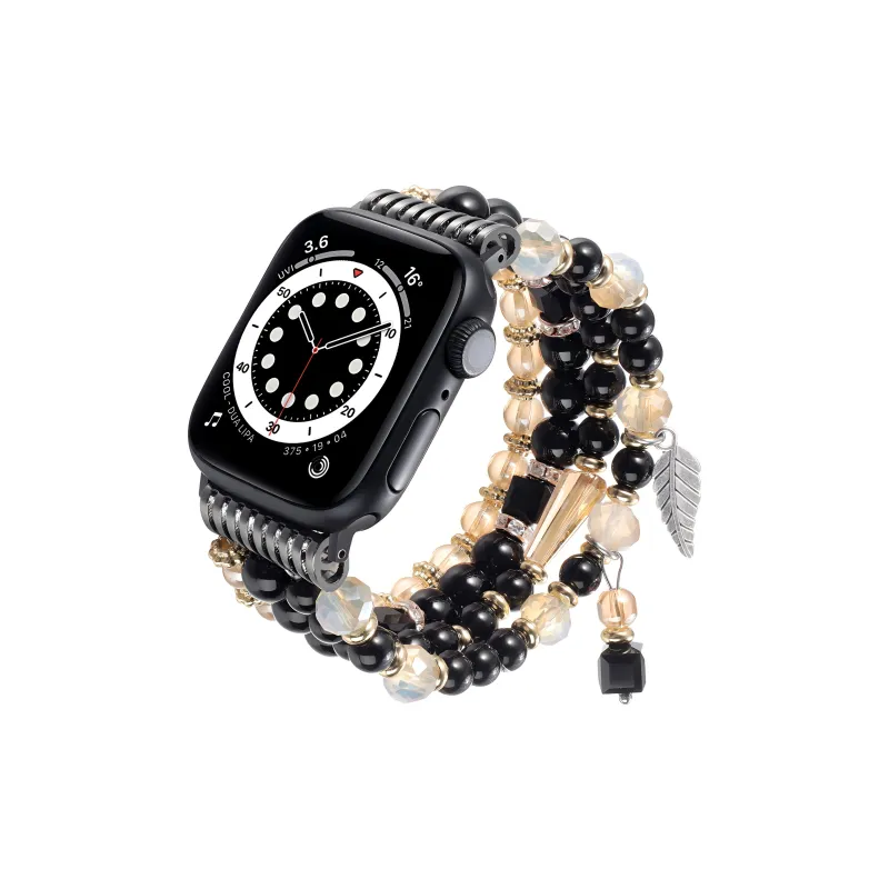 KVZUVUU Apple Compatibility Watch Band Resin Material-3